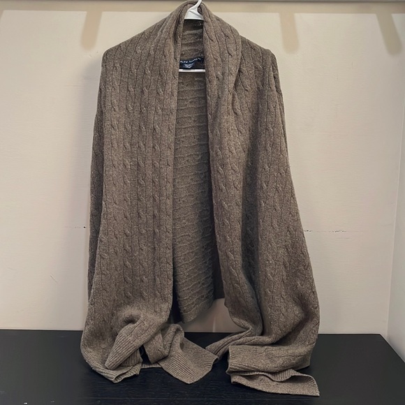 Ralph Lauren Blue Label Sweaters - RALPH LAUREN Blue Label Knitted Wool / Cashmere Blend Cardigan - Green XS/S